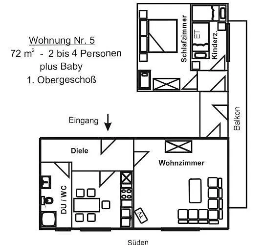 Lejlighed Maderhof Rimsting